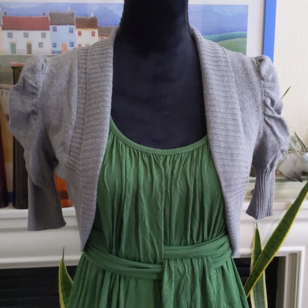 Ambiance Apparel Short sleeves Cardigan Shrug box #1